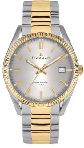 JACQUES LEMANS Damen-Uhren Analog Quarz