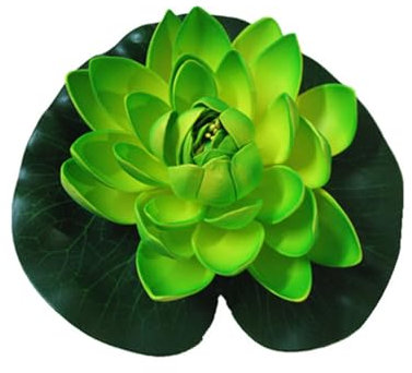 10 Piezas De Loto De Lirio De Agua Simulado, Flores Artificiales, Decoración De Superficie De Agua, Accesorios De Escenario, Flores De Baile A Mano, Adecuadas Para Bod(Size:10 pieces,Color:azul)