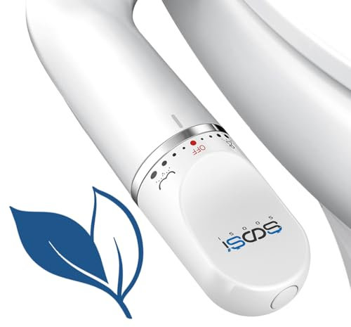 Ultradünner Bidet-Aufsatz für WC, Doppeldüsen, weibliches und hinteres Waschen, Bidet, WC-Sitz-Aufsatz, nicht elektrisch, selbstreinigend, frisches kaltes Wasser, WC, Bidets, Sprühstrahl, einfache