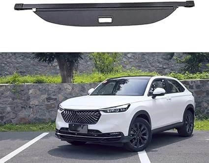 DKLIMA Auto Einziehbarer Laderaumabdeckung Frachtabdeckungen für HR V HRV Vezel XR V MK3 EHEV ENy1 2021 2024，Shielding Trennwand Aufbewahrung Cargo Covers, Car Zubehör