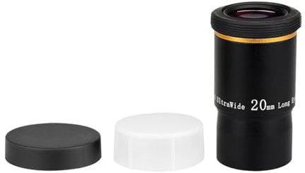 Mikroskop Astronomisches Teleskop 1,25 Zoll 68/66 Grad Okular-Set 6/9/15/20 mm mehrfach beschichtete Linse(66Deg-20mm)