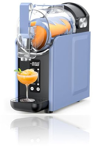 Slush Eis Maschine Ohne Eis, 2500 ML Slush Maschine für Zuhause, 5-in-1 Slusheis Maschine für Slush, Margaritas, Smoothies, Frappés und Milchshakes