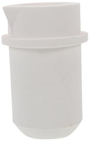 Veemoon 0.5kg Crogiolo d Oro in Quarzo Tazza per Fusione Resistenza Termica Contenitore per Metalli di Gioielleria per Leghe e Rame