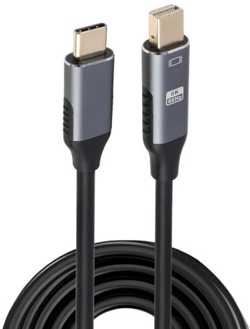 Vernisassize USB-C a Mini DisplayPort DP 8K/60Hz compatible 4K/60Hz, 1.8m