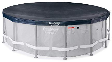 Bestway 58249 - Copertura per piscina autoportante, diametro 488 cm
