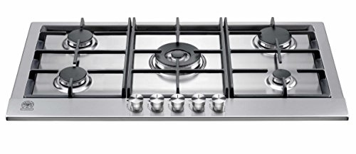 Bertazzoni La Germania P95C EL X piano cottura Acciaio inossidabile Incasso Gas