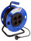 Tayg 777608 - Enrollacable 4 bases, 250 V, 13 A, 4.000 W, Cable H05VV-F 3G1.5, 50 metros, Color Azul Y Negro