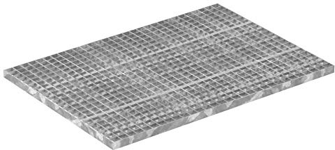 Fenau | Rejillas industriales Dimensiones: 700 x 1000 x 30 mm (MW: 30/30 mm) - Espesor del material: 3 mm - Carga sobre ruedas: 3,96 kN/Carga superficial (m²): 31,74 kN