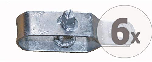 Drahtspanner verzinkt, Gr. 2, 6 Stück