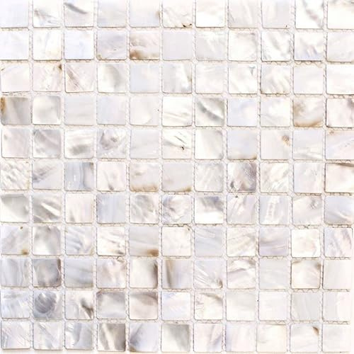 Mosaik Fliese Muschel permutt für WAND BAD WC DUSCHE KÜCHE FLIESENSPIEGEL THEKENVERKLEIDUNG BADEWANNENVERKLEIDUNG Mosaikmatte Mosaikplatte