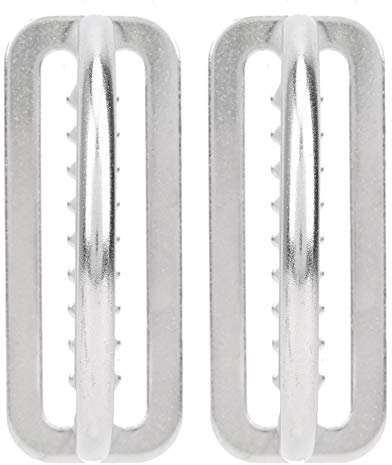 BuyWeek Diving Weight Belt Porta Pesi per Immersioni, 2 Pezzi Anello a D in Acciaio Inox 304 per Acquatici