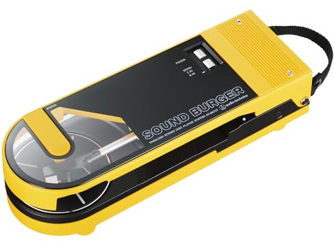 Audio-Technica AT-SB727YL Sound Burger - Platine Portable Bluetooth