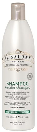 Alfaparf Il Salone Milano Keratin Shampoo 500ml - shampoo per capelli danneggiati e indeboliti