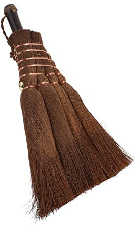 HAPINARY Small Broom Natural Palm Broom Tool for Household Cleaning Mini for Kitchen and Garden Use Practical Small Cleaning