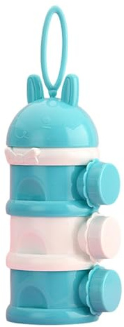Boîte de lait en poudre, distributeur de lait en poudre | Boîte de conservation des aliments pour à 3 couches,Bidon de lait portable, récipient de lait en poudre anti-déversement, boîte de formule