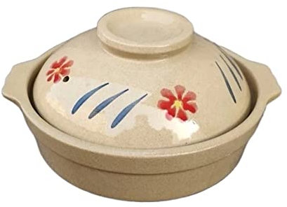 Olla sopera, Olla de cocción Lenta, Cacerola de cerámica, Olla sopera, sartén Resistente a Altas temperaturas para Cocina de Gas, Utensilios de Cocina