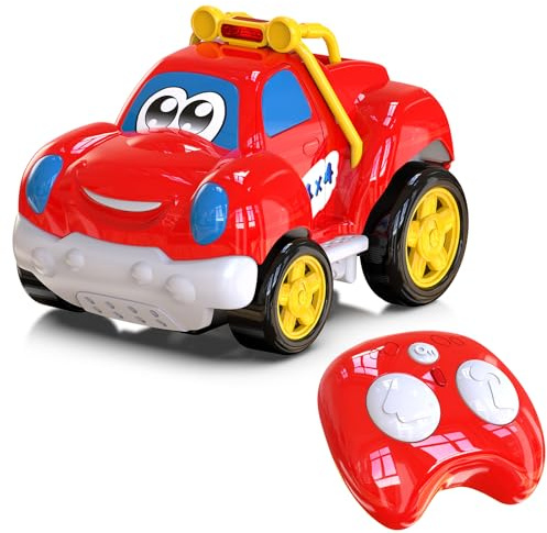 AEROQUEST Toddler Remote Control Car Pickup Truck Toy for Kid 1-3