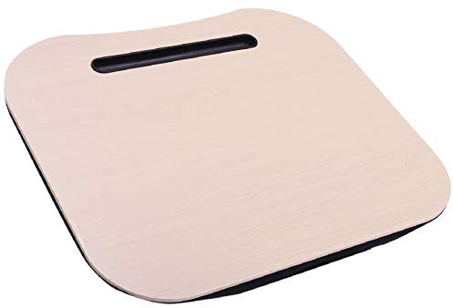 Nihcora Escritorio Cama CojíN Rodilla Lap PráCtica Computadora Lectura Escritura Mesa Tableta Bandeja Portavasos Soporte para Computadora PortáTil Soporte CojíN Escritorio Oficina PortáTil