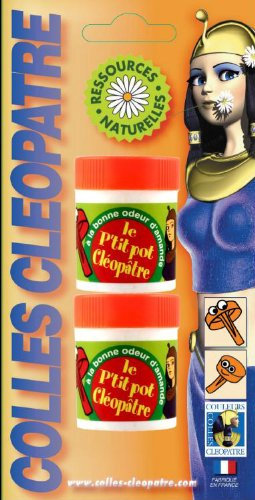 Cleopatre 2 Pots de colle sans solvant 23g