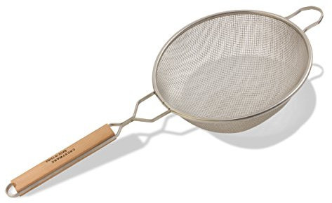 Crestware 10-Inch Fine Double Mesh Strainer