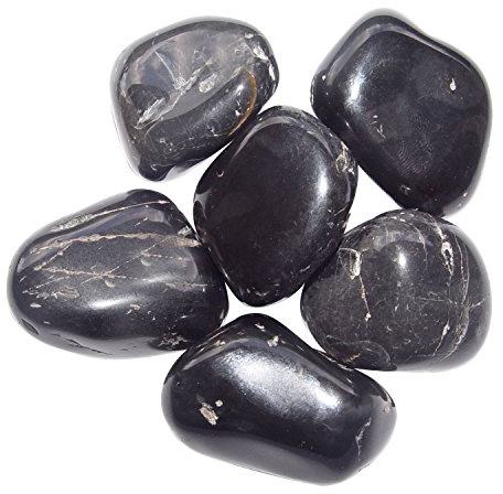 Onyx 100 Gramm Trommelsteine Handschmeichler Wassersteine 100 Gramm = ca. 5- 7 Steine je ca. 20 - 30 mm.(3642)