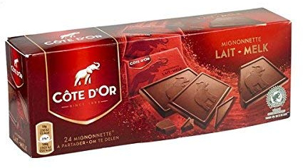 Côte d'Or mignonettes chocolate con leche - 240gr x 1