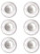 Quartet Lot de 6 aimants puissants, tableau blanc en verre, tableau effaçable à sec, grand, couleurs assorties, 85392