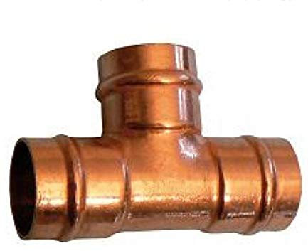 15mm Solder Ring Equal Tee - Bag of 10