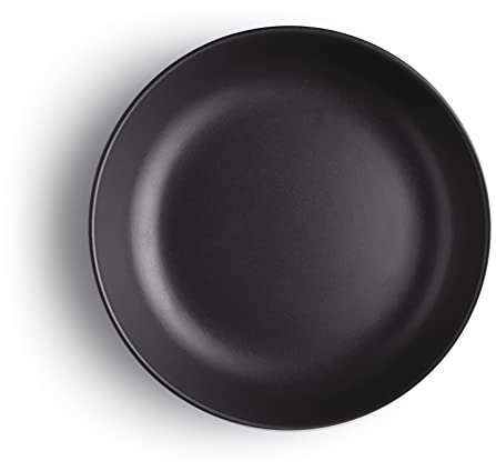 EVA SOLO | Tiefer Teller Ø20 cm Nordic Kitchen | Für den täglichen Gebrauch geeignet | Schwarz