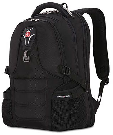 SwissGear Zaino per computer portatile, Nero, L, 2769 Zaino Scansmart