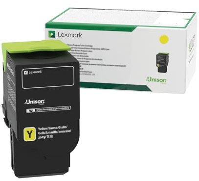 Lexmark C242XY0 Rückgabe-Tonerkassette Gelb mit extrahoher Kapazität