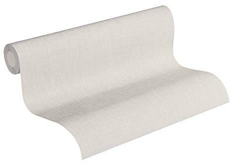 Livingwalls 369255 Metropolitan Stories Tapete Uni Vliestapete Grau 10,05 m x 0,53 m