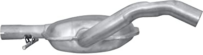 HELLA 8LC 366 026-231 Mittelschalldämpfer - Easy2Fit® Kit - mitte | Kompatibel mit: VW GOLF III Variant