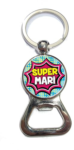 Porte clé décapsuleur Super Mari idée cadeau original, noël, anniversaire, fête, chéri, fiancé
