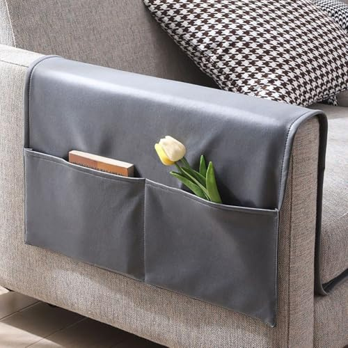 Organizzatore per bracciolo di divano sedia poltrona divano borsa portaoggetti appesa impermeabile copri bracciolo divano organizzatore caddy portaoggetti bracciolo divano porta oggetti per tablet