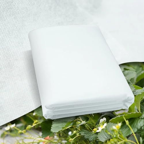 Jordbrux Garden Fleece, 30gsm 2m x 5m Plant Fleece Frost Protection Plant Cover for Winter Frost Cold Sun Insect Birds Protection