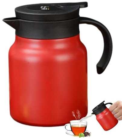 Insulated Coffee Carafe, Thermal Coffee Pot, Large Capacity Carafe, Hot Water Pitcher, Beverage Dispenser Carafe, Vacuum Coffee Carafe, Thermal Beverage Pot, Insulated Beverage Dispenser