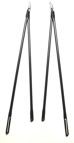 Garden swing replacement Metal Poles to hang seat to frame (90cm x 2 + 80cm x 2)