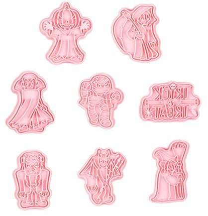 MAGICLULU 1 Juego De Moldes Para Galletas Caseras Sellos Para Golosinas De Halloween Accesorios De Repostería Para Hacer Tú Mismo Cortadores De Galletas