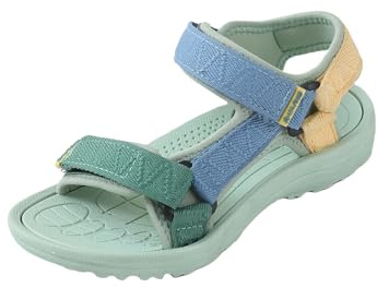 R-ISLAND Sportsandaler för barn, unisex, vattentäta och bekväma, öppen tå, sommarsandaler, sport, vandring., Lagun, 32 EU