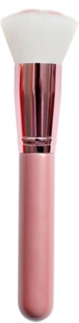 Pinceau anti-cernes – Outil de de 0,20 pouce | Pinceau en fibre | d'aluminium – Applicateur cosmétique avec manche en bouleau mignon avec poils doux, tube durable à haute brillance, cadeau pa