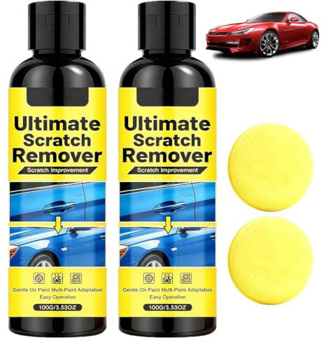 Scratch Remover | Car Scratch Remover, Ultimate Scratch Remover for Cars, Quick Repair Scratches and Restore Shine, Quick Fix Removal Paste for Deep Scratches