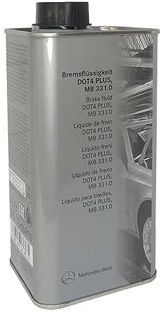 Mercedes GENUINE 1L Brake Fluid DOT 4 PLUS Ultra Low Viscosity MB Spec 331.0 NEW
