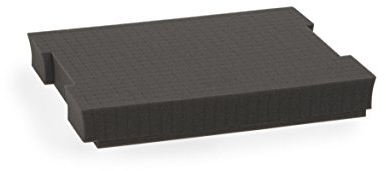 Sortimentskasten Einsätze | Bosch Sortimo L-BOXX 102 Rasterschaumstoff Einlage | Erstklassige Sortierboxen für Kleinteile | Werkzeugkoffer Einsatz