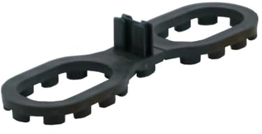 Sanpro Terrassen Abstandshalter für Terrassendielen, Fugenstärke 4 mm, Anzahl 1000 Stück (Abstand Abstandhalter Halter) (Pack à 1.000 Stück)
