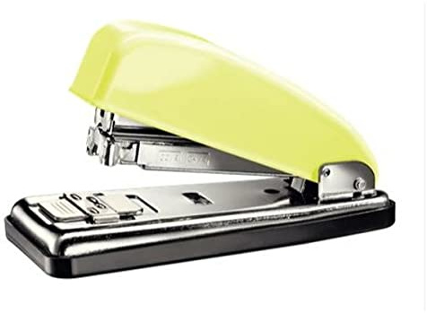 PETRUS 624402 - Grapadora para oficina gama RETRO modelo 226 color mellow yellow (en blister)