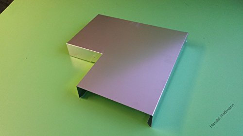 Ecke 90° Mauerabdeckung Attika Titanzink 0,7 mm (Zuschnitt 40 cm (mittel))