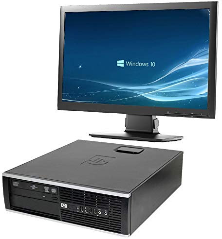 PC BUNDLE DEAL - HP Elite 8300 SFF Intel Core i5-3470, 3,20 GHz, 8 GB, SSD da 256 GB, DVD, Windows 10 Pro, monitor widescreen da 20, 12 MONTHS WARRANTY, Plus More (Certified Refurbished)