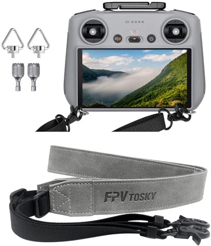 FPVtosky Axelrem för DJI RC 2/RC/RC Pro, Dji Mini 4 pro snodd, fjärrkontroll bärrem kompatibel med Mini 4 Pro/Mini 3 Pro fjärrkontroll tillbehör