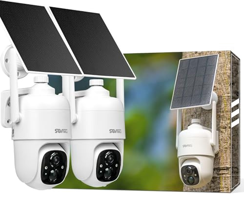 Vicohome 2CQ1 AI 2K Solar Security Camera Wireless Outdoor, Battery Powered,Two Way Audio,Motion Detection, 360° View,Easy to Setup,Color Night Vision,Audible Flashlight Siren,180 Days Exchange Policy
